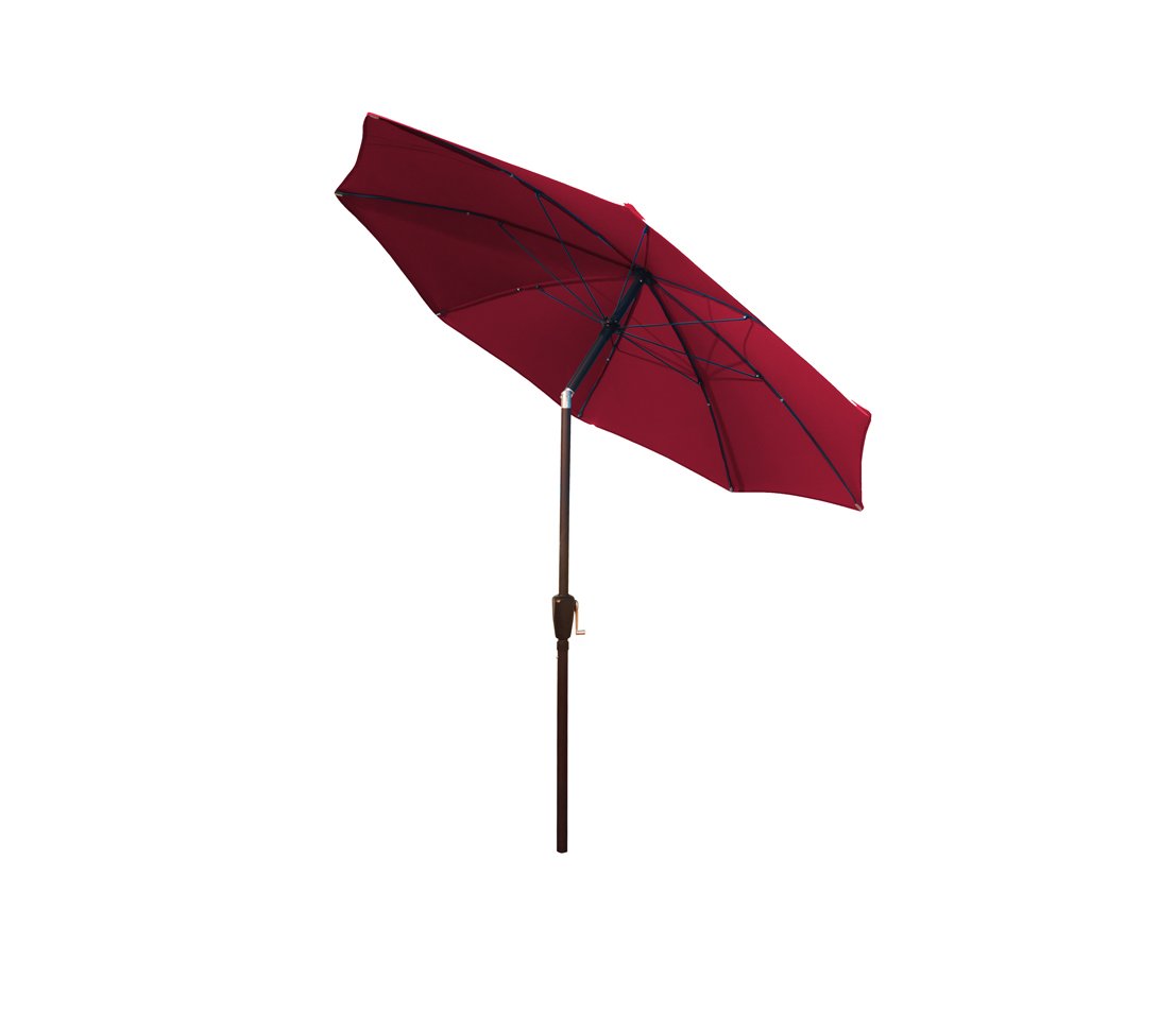 dehner-kos-sonnenschirm-gr-n-220-cm-alu-polyester-kippbar image 2