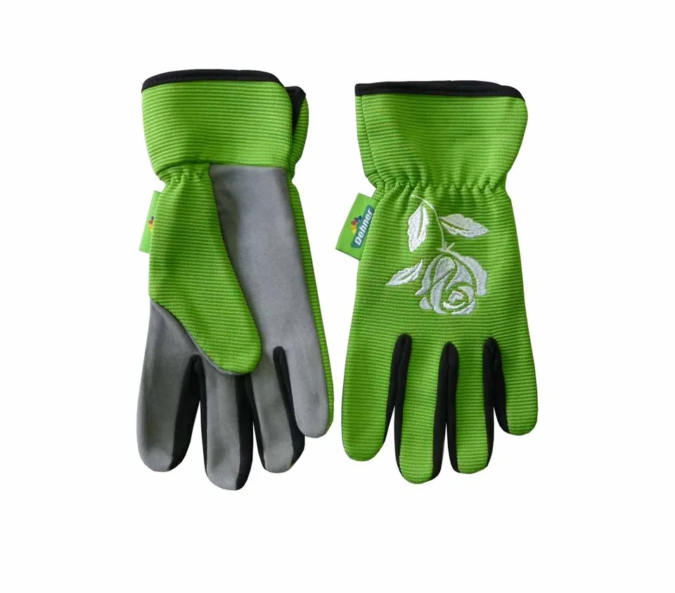 dehner-gartenhandschuh-lime-m-gr-e-8-arbeitshandschuh-griffig image 1