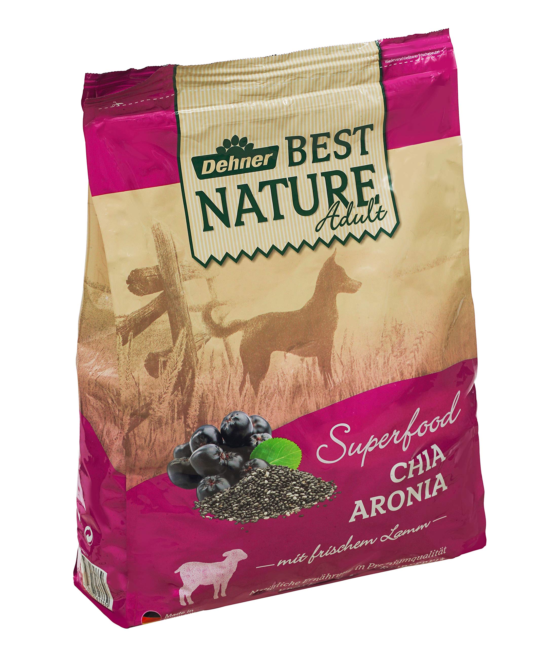dehner-best-nature-hundefutter-lamm-chia-aronia-12-kg-getreidefrei image 7