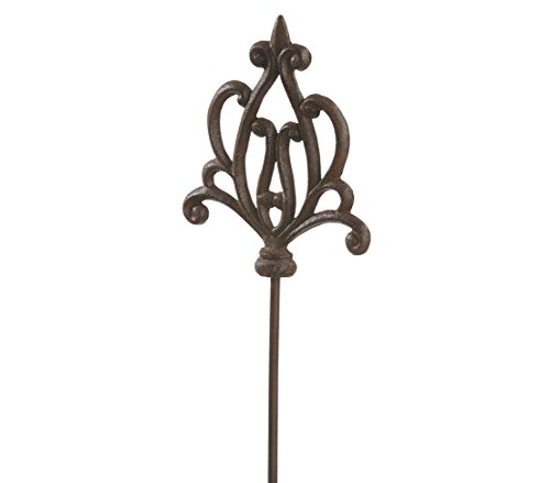dehner-ornament-spitz-gartenstab-gusseisen-6-st-ck-edelrost image 7