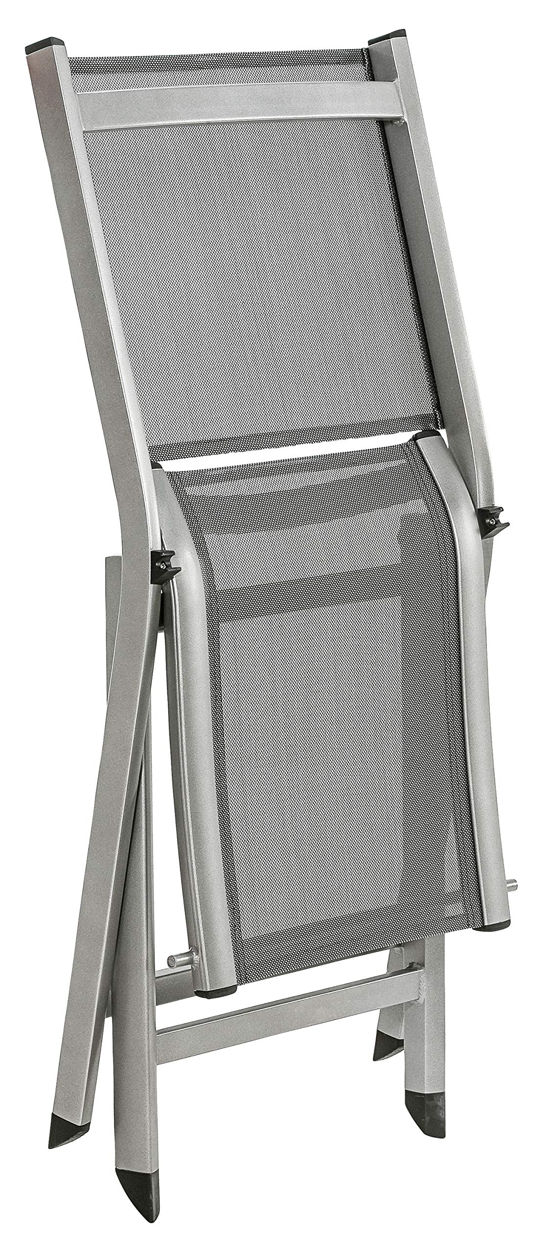 dehner-chicago-klappstuhl-grau-textilene-120-kg image 5