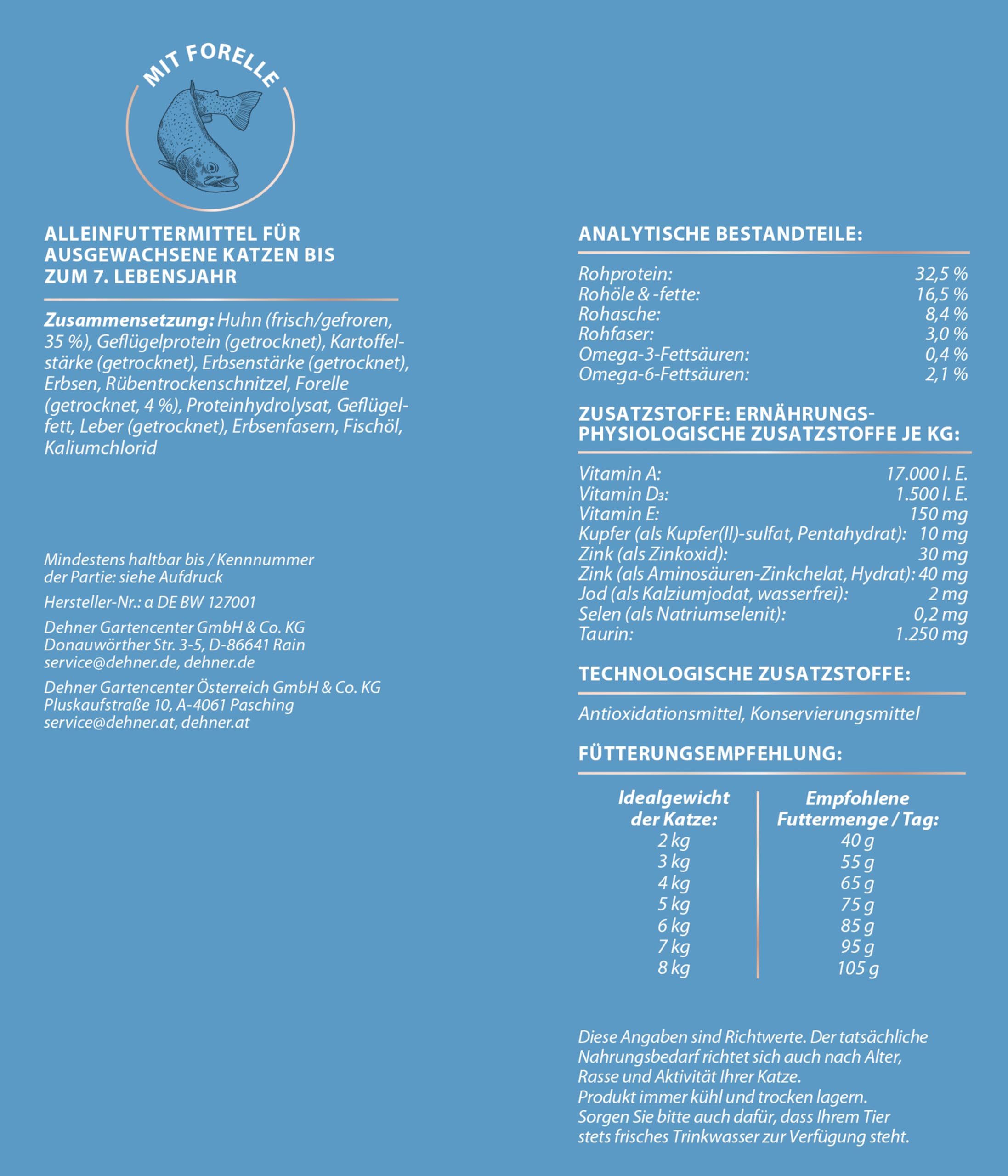 dehner-premium-katzenfutter-forelle-2-kg-getreidefrei-adult image 4