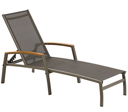 dehner-colmar-gartenliege-anthrazit-teak-alu-verstellbar-120-kg image 3
