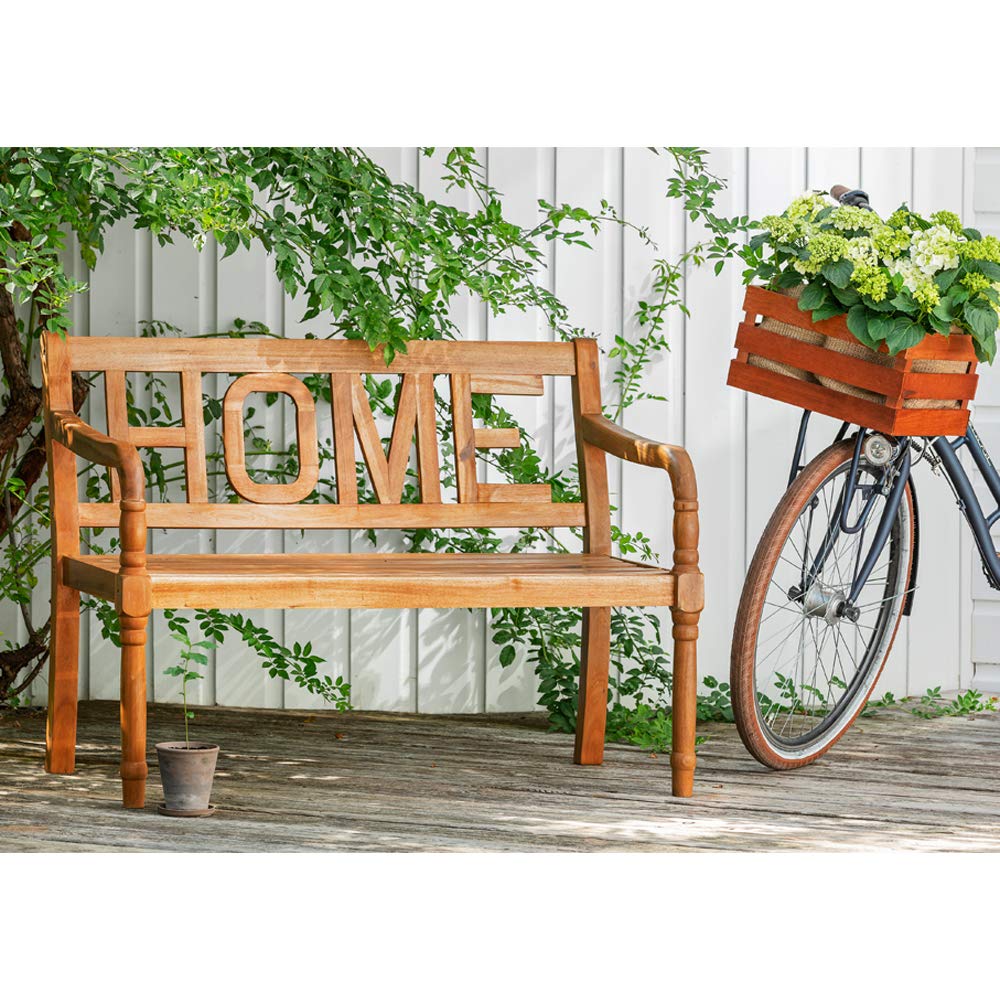 dehner-home-gartenbank-2-sitzer-akazienholz-natur-120-cm image 4