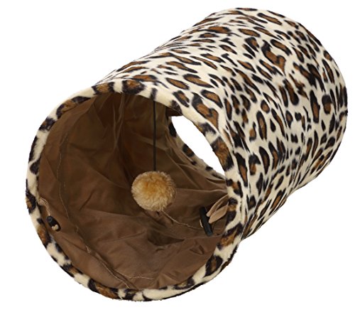 dehner-leo-katzentunnel-braun-25-cm-50-cm-polyester image 7