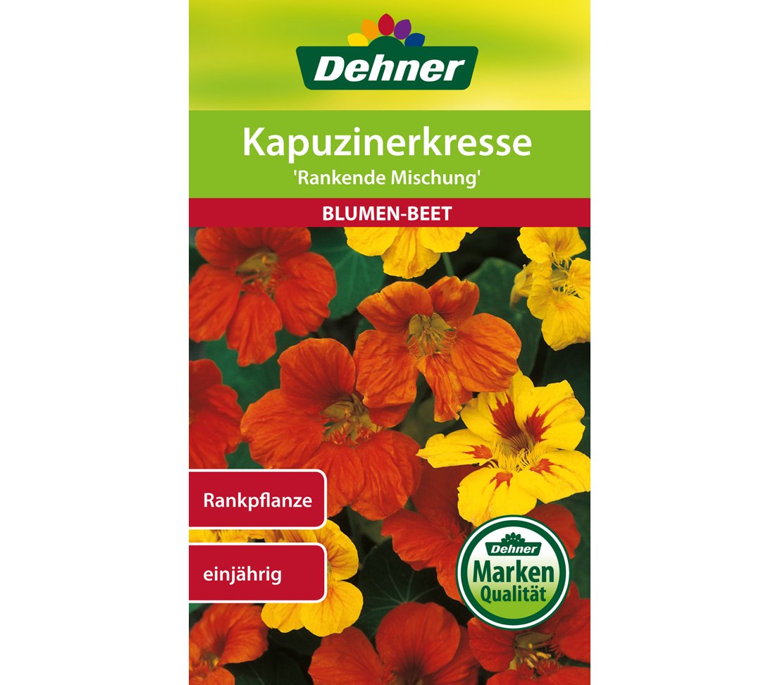 dehner-kapuzinerkresse-rankende-mischung-blumensamen-5x6-g image 1