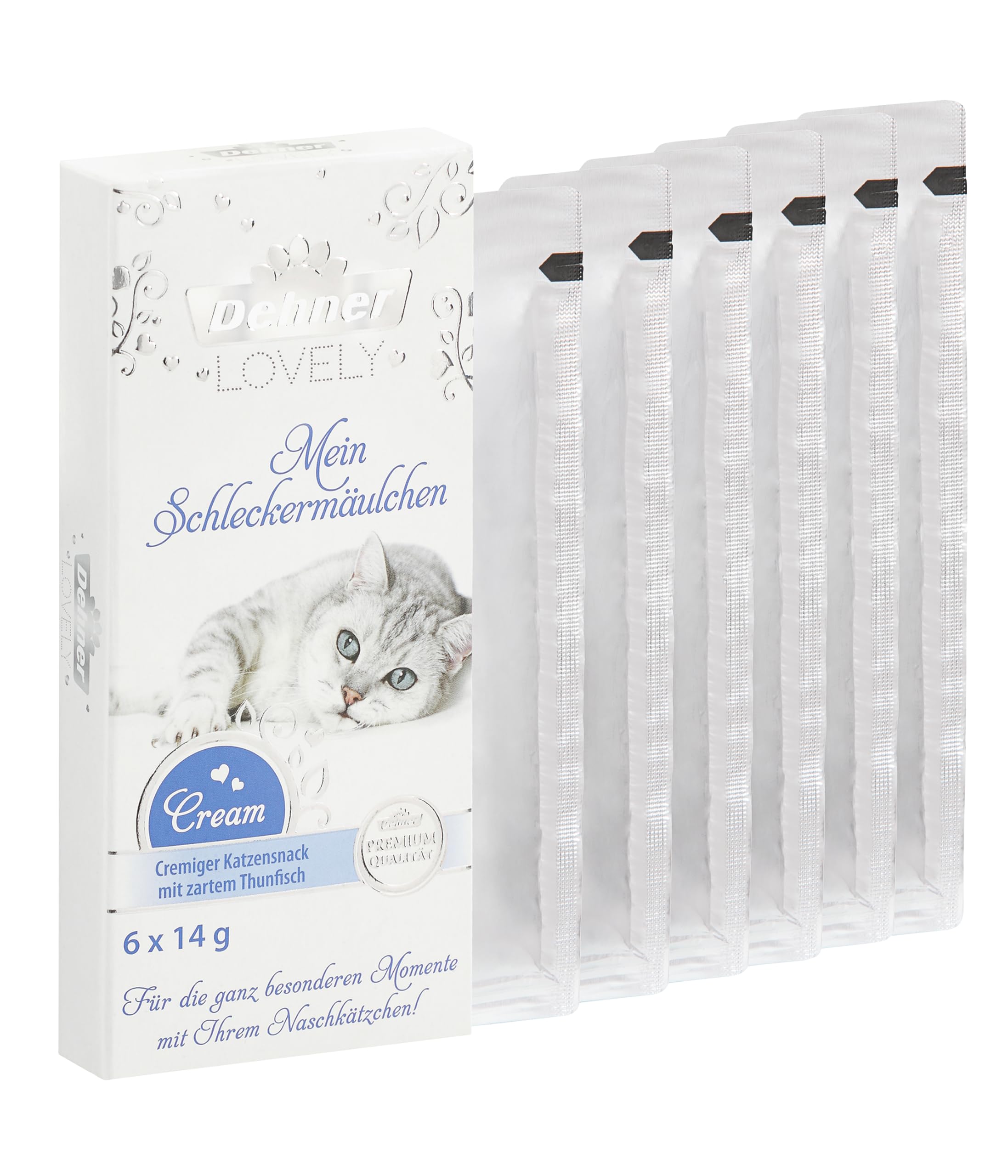 dehner-lovely-katzensnack-creme-thunfisch-72x14g-glutenfrei image 2