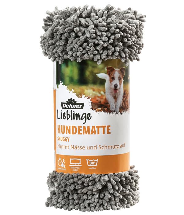 dehner-snuggy-hundematte-polyester-grau-61-x-46-cm image 1