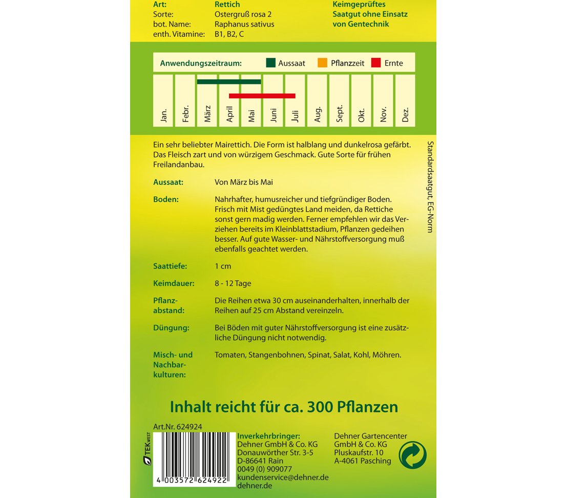 dehner-ostergru-rosa-2-rettich-samen-5er-pack-zartfleischig image 2