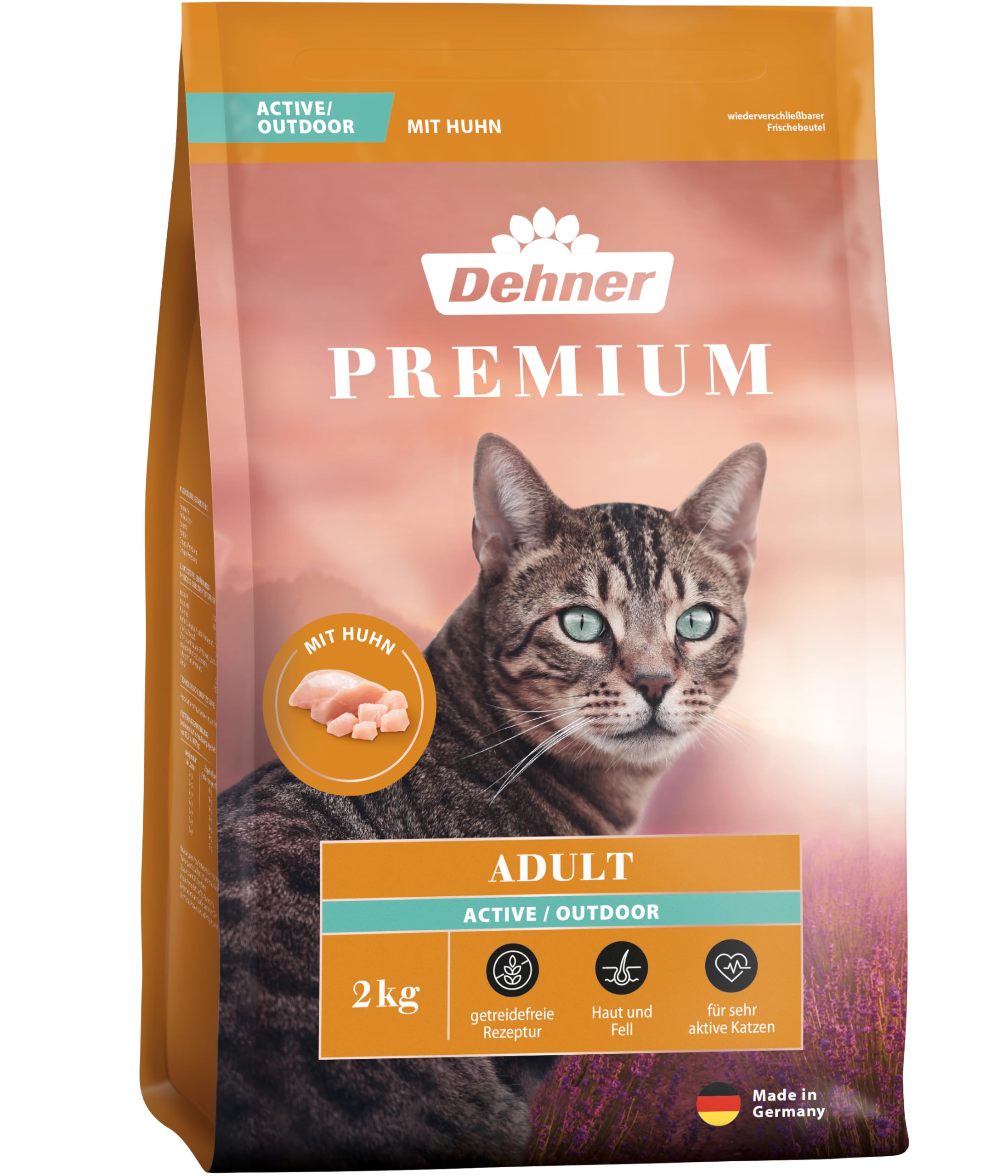 dehner-premium-active-outdoor-trockenfutter-huhn-2-kg image 1