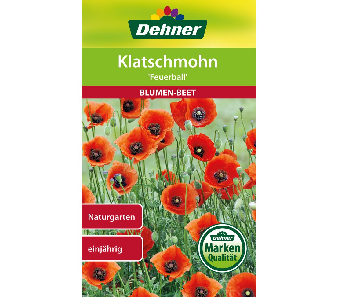 dehner-klatschmohn-feuerball-blumensamen-5er-pack-einj-hrig image 1