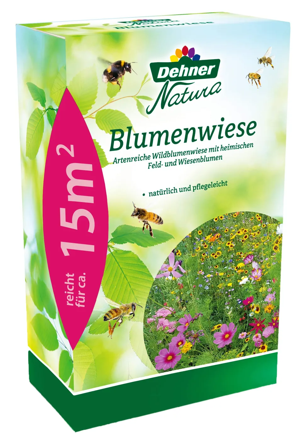 dehner-wild-nature-natura-premium-blumenwiese-blumensamen-0-22-kg-f-r-15-qm-bien image 1
