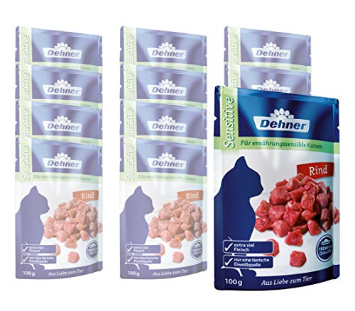 dehner-premium-sensitiv-nassfutter-katze-huhn-12x100g image 6