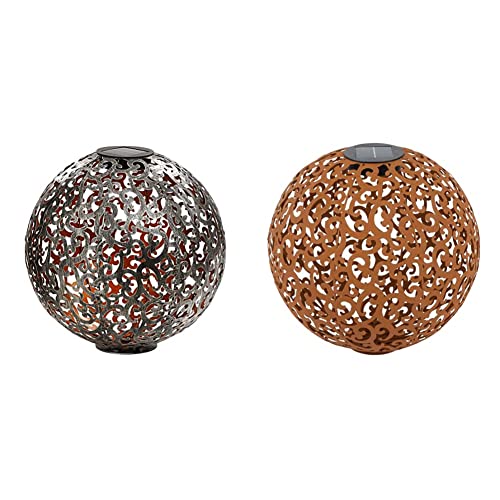 dehner-solarkugel-luanda-lagos-40-cm-metall-2er-set image 8
