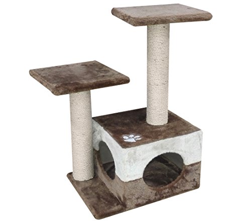 dehner-mia-katzen-kratzbaum-sisal-pl-sch-70-cm-beige image 5