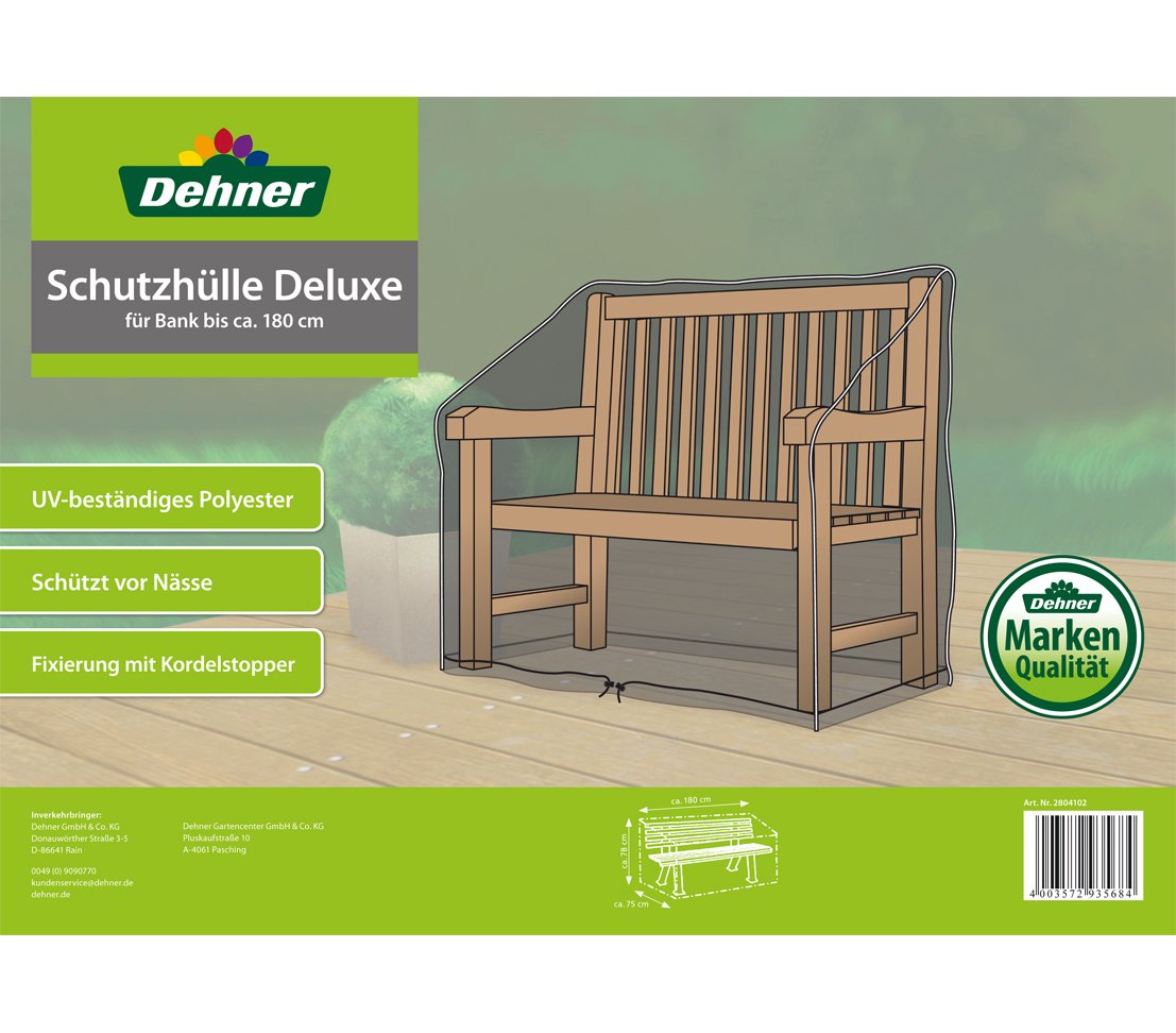 dehner-deluxe-schutzh-lle-gartenbank-180x75x80-anthrazit image 3