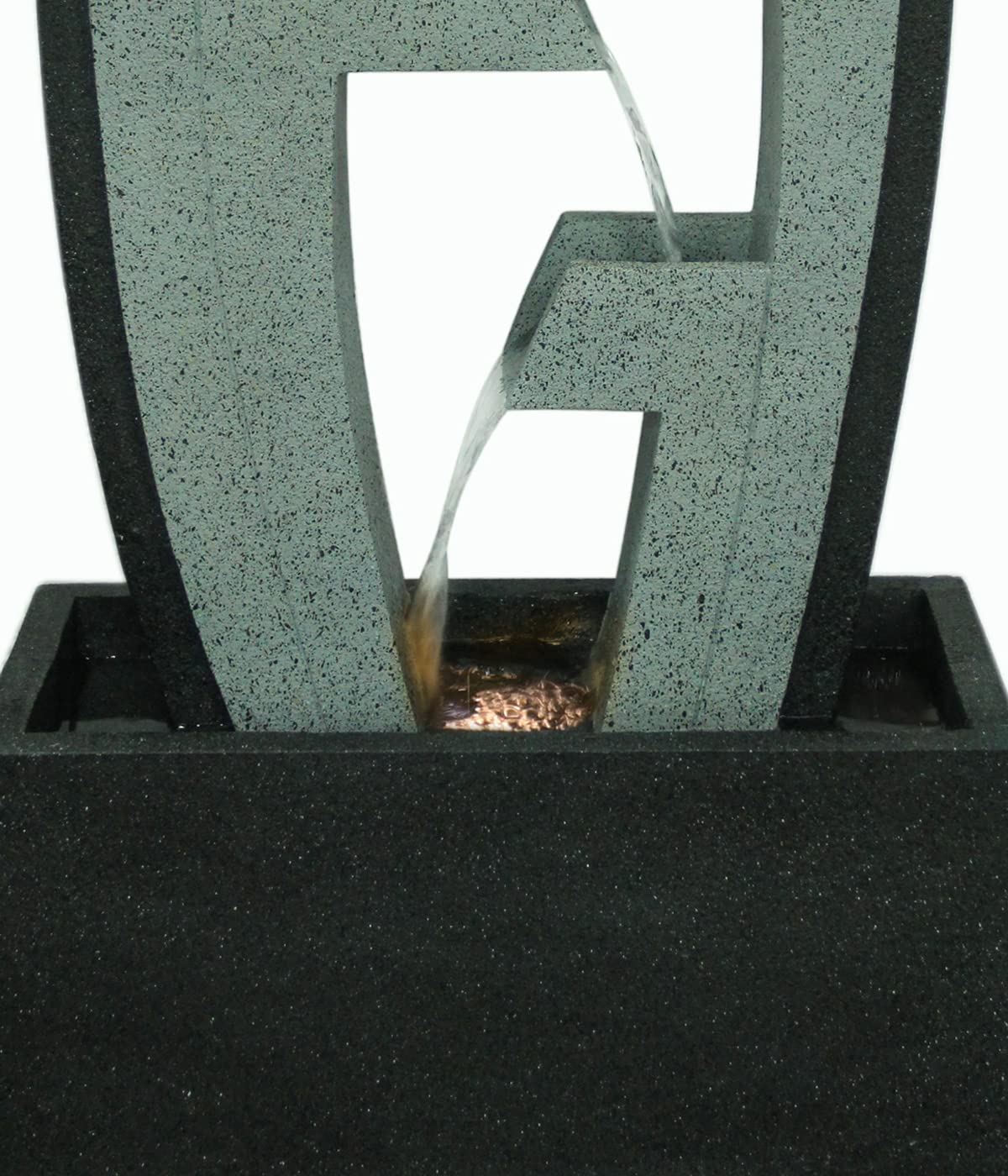 dehner-tokio-gartenbrunnen-polyresin-grau-schwarz-led image 4