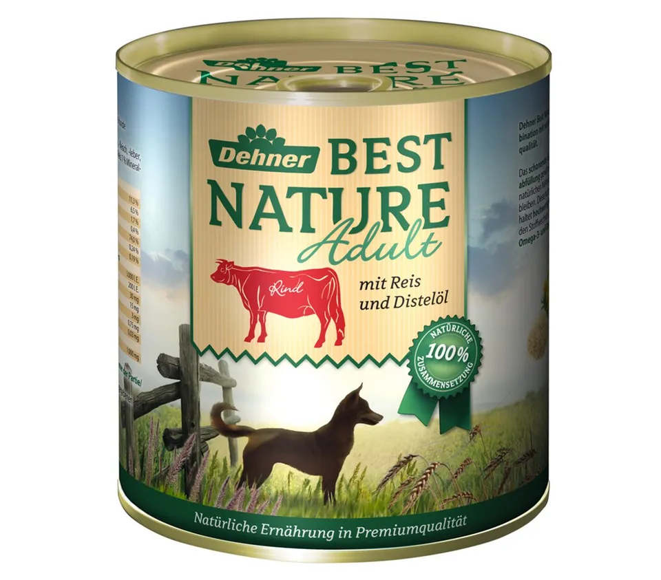 dehner-best-nature-hundefutter-adult-rind-reis-400-g-nat-rlich image 1
