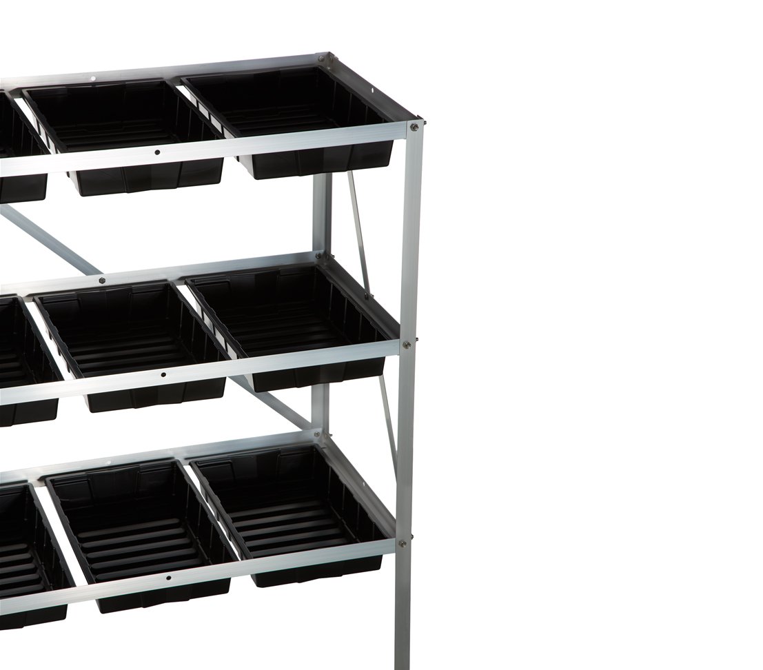 dehner-anzuchtregal-100x40x76-cm-aluminium-mit-9-schalen image 4