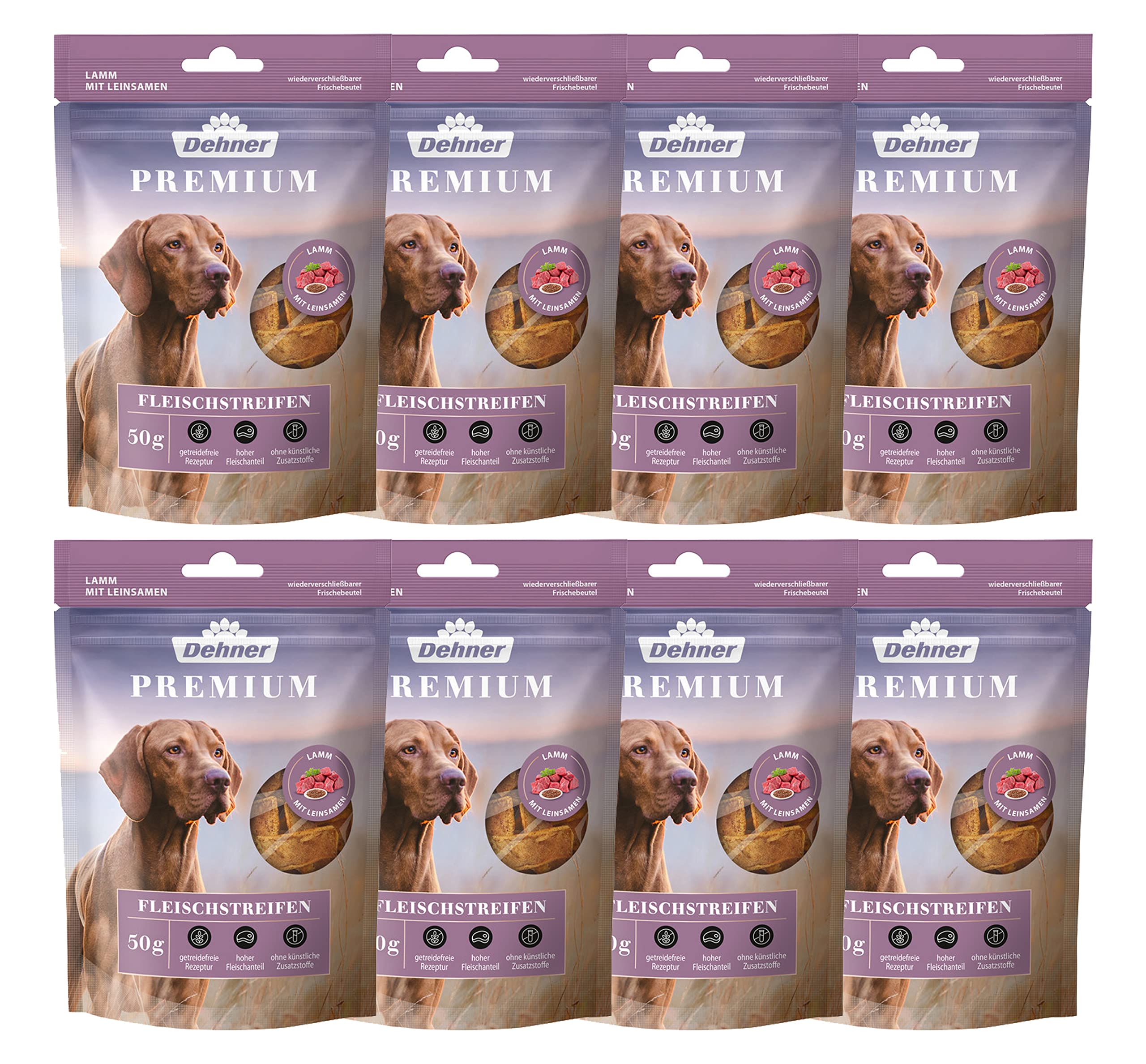 dehner-premium-hundesnack-lamm-400g-getreidefrei image 1