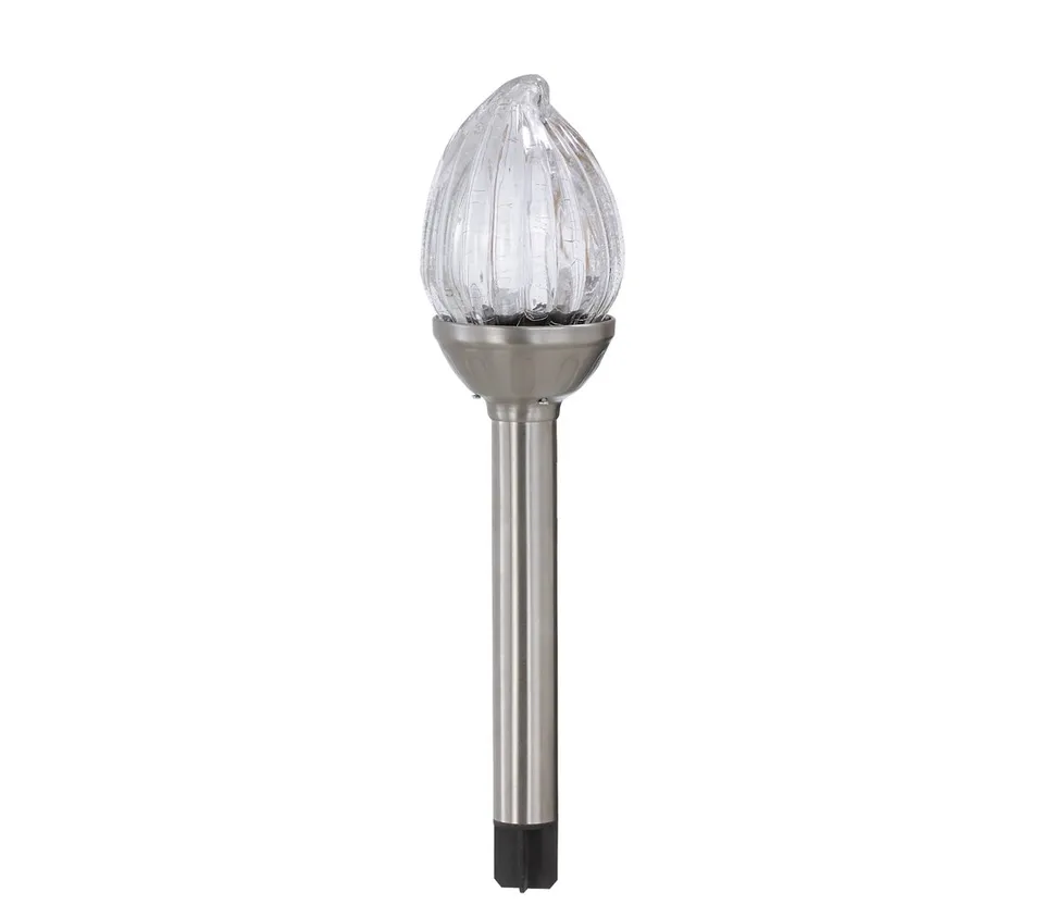 dehner-solarkerze-glasfackel-solarleuchte-37-cm-edelstahl-glas image 1