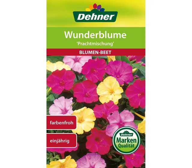 dehner-wunderblume-prachtmischung-blumensamen-5er-pack image 1