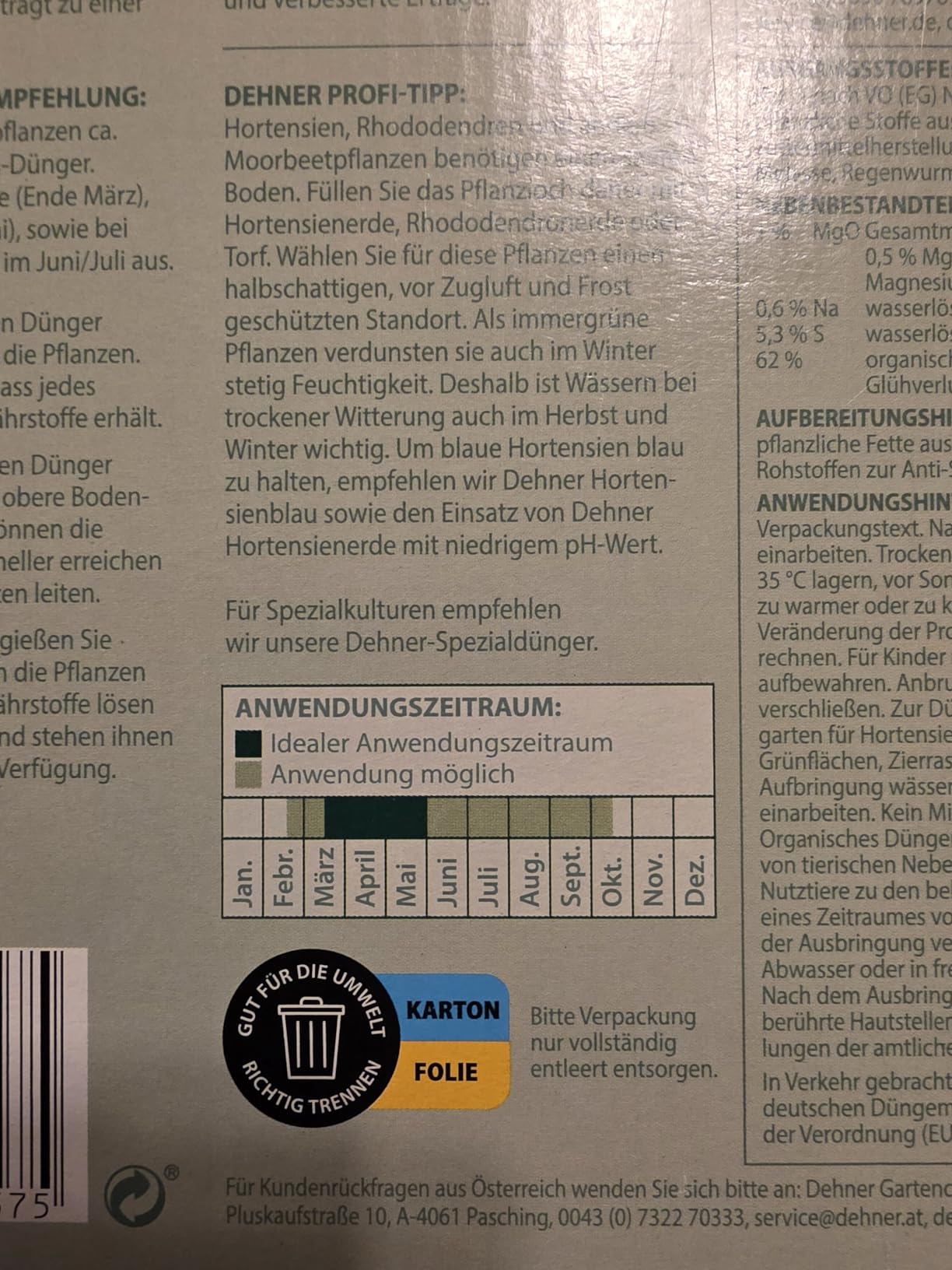 Blätter sind grün