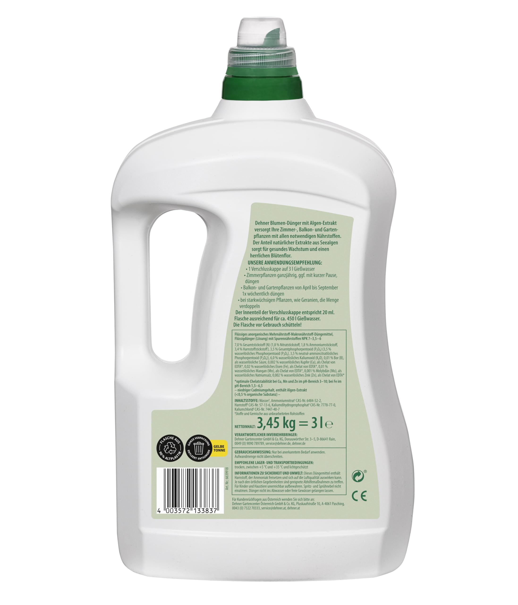 dehner-blumend-nger-mit-algen-fl-ssig-3-liter image 2