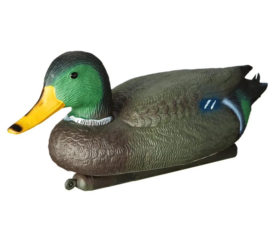 dehner-lockente-erpel-dekoente-kunststoff-schwimmf-hig-40-cm image 1