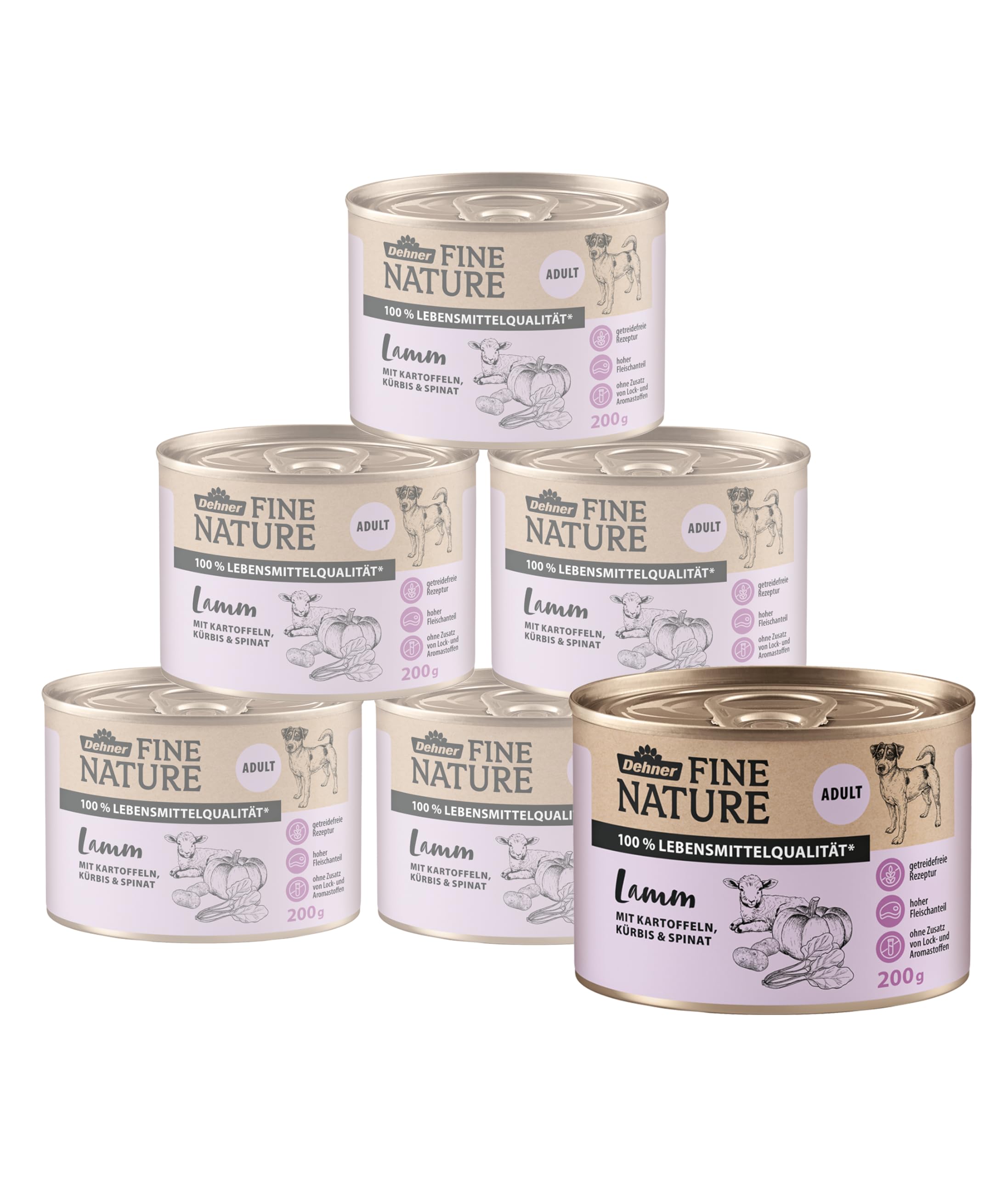 dehner-fine-nature-hundefutter-lamm-2-4-kg-getreidefrei image 7