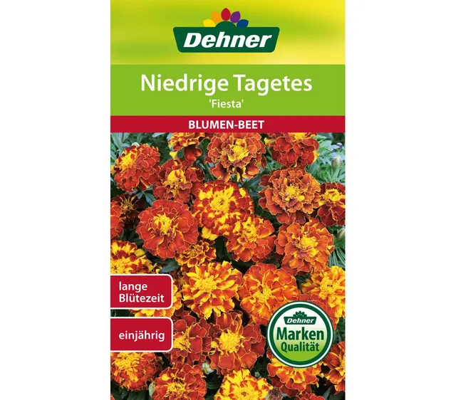 dehner-tagetes-fiesta-blumensamen-5er-pack-einj-hrig-dauerbl-her image 1