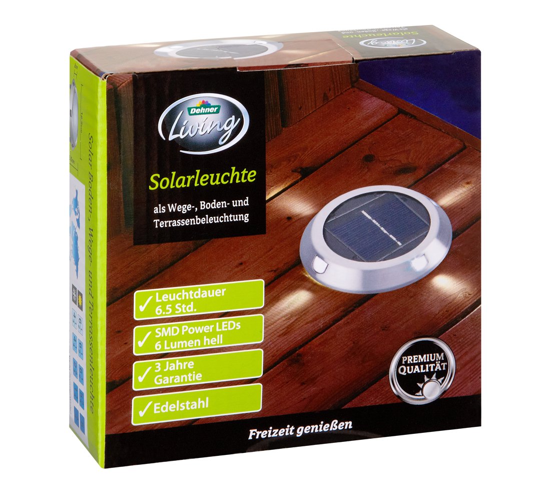 dehner-living-solarleuchte-edelstahl-12-5-cm-6-lumen image 1