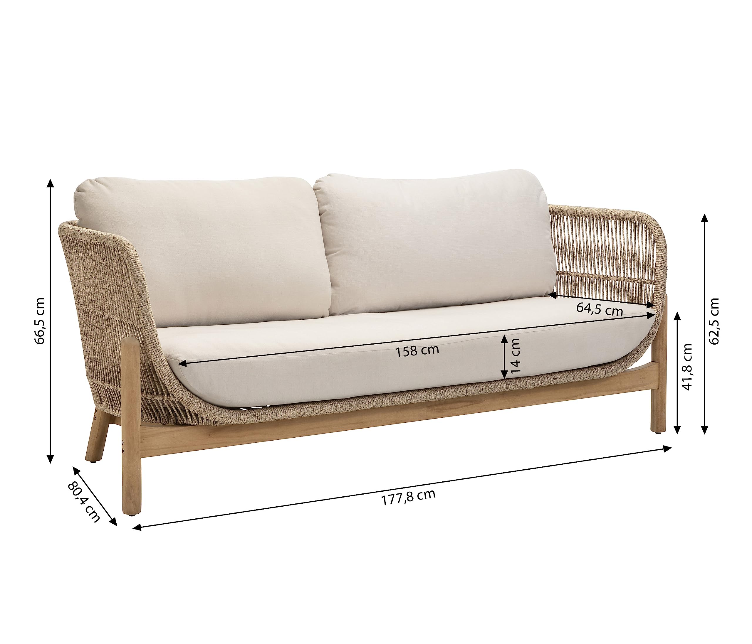 dehner-portofino-2-sitzer-sofa-gartensofa-teak-leinen image 3