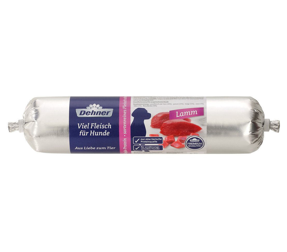 dehner-premium-fleischwurst-hundefutter-b-ffel-7x400-g image 3