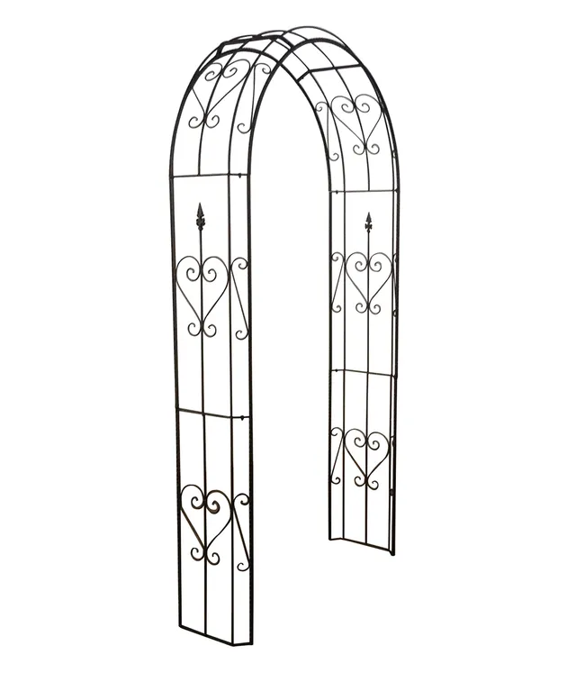 dehner-renata-rosenbogen-metall-anthrazit-228cm image 1
