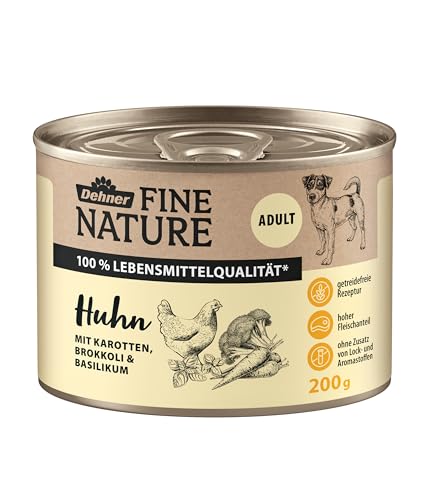 dehner-fine-nature-hundefutter-huhn-6x200-g-nass image 7
