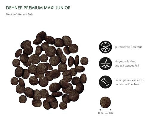 dehner-premium-maxi-junior-hundefutter-ente-lamm-4-kg image 7
