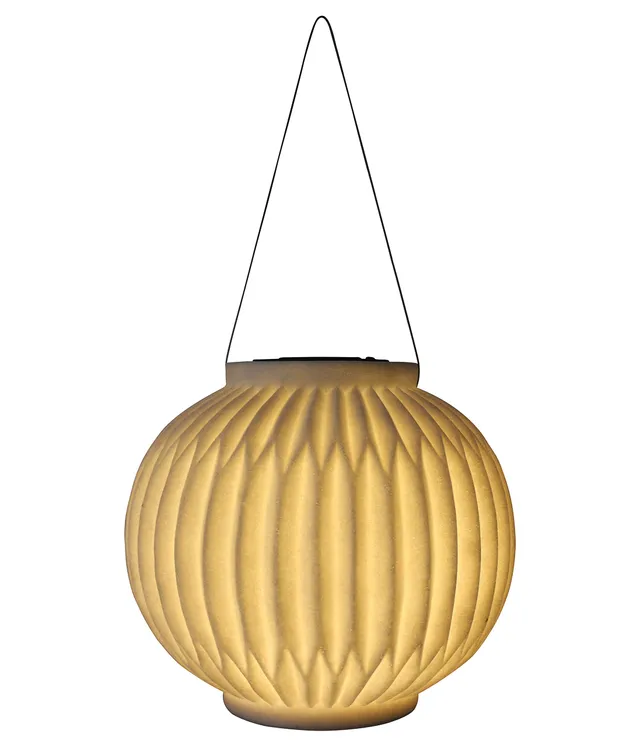 dehner-belle-solar-laterne-21cm-polyresin-gartenleuchte-beige image 1