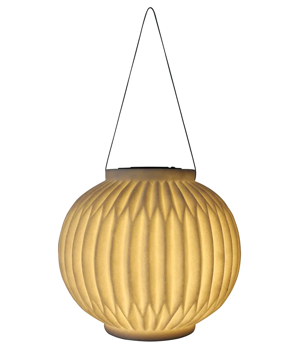 dehner-belle-solar-laterne-21cm-polyresin-gartenleuchte-beige image 1