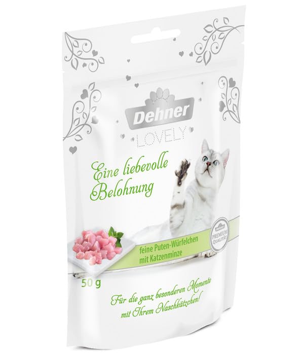 dehner-lovely-katzensnack-pute-minze-12x50g-zuckerfrei image 3