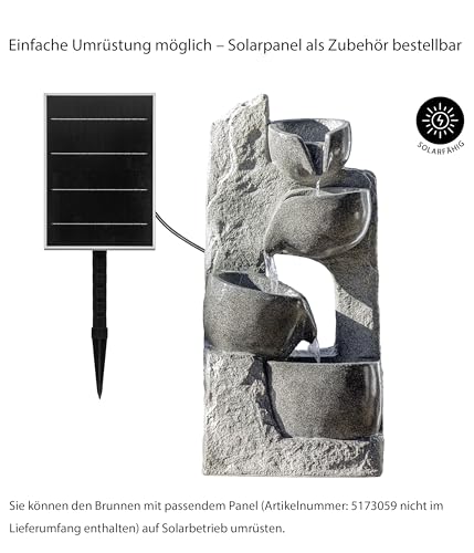 dehner-circ-gartenbrunnen-led-polyresin-grau-mit-pumpe image 8