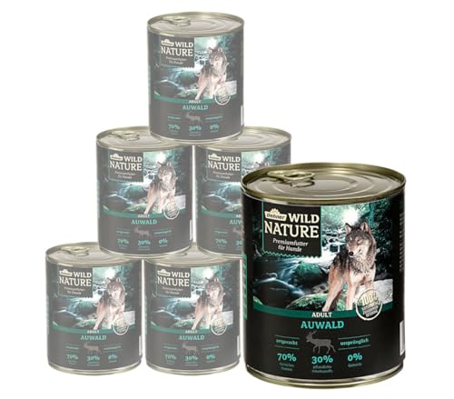 dehner-wild-nature-auwald-hundefutter-6x800-g-wild-gefl-gel image 7