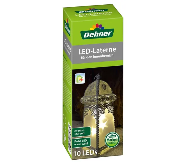 dehner-led-laterne-indoor-35-cm-warmwei-10-leds image 1