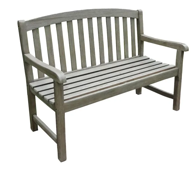 dehner-skane-gartenbank-2-sitzer-120cm-akazienholz-grau image 1