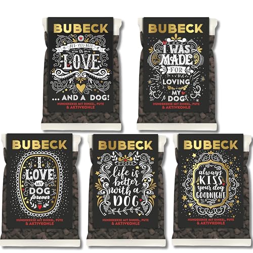 bubeck-aktivkohle-hundekekse-pute-5er-pack-1050g-weizenfrei image 2