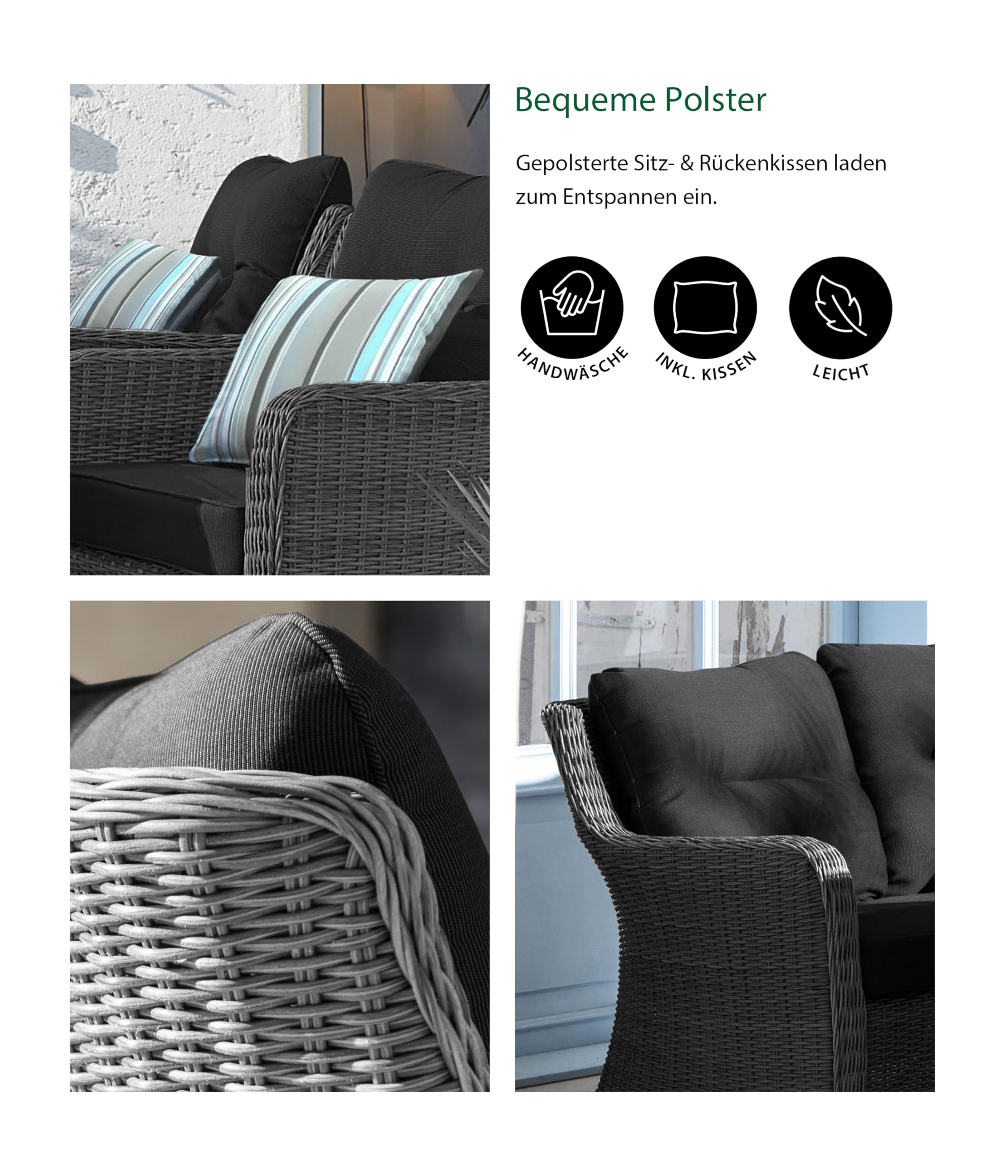 dehner-toska-lounge-4-teilig-grau-polyrattan-mit-polster image 7