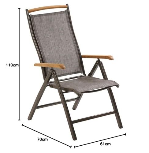 dehner-calais-klappsessel-anthrazit-teak-alu-verstellbar image 5