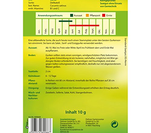 dehner-freilandgurke-delikate-gem-sesaatgut-5x10g-ertragreich image 4