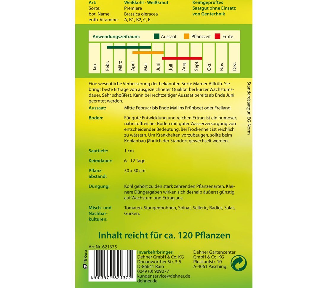 dehner-wei-kohl-premiere-gem-sesamen-5er-pack-fr-hsorte image 2