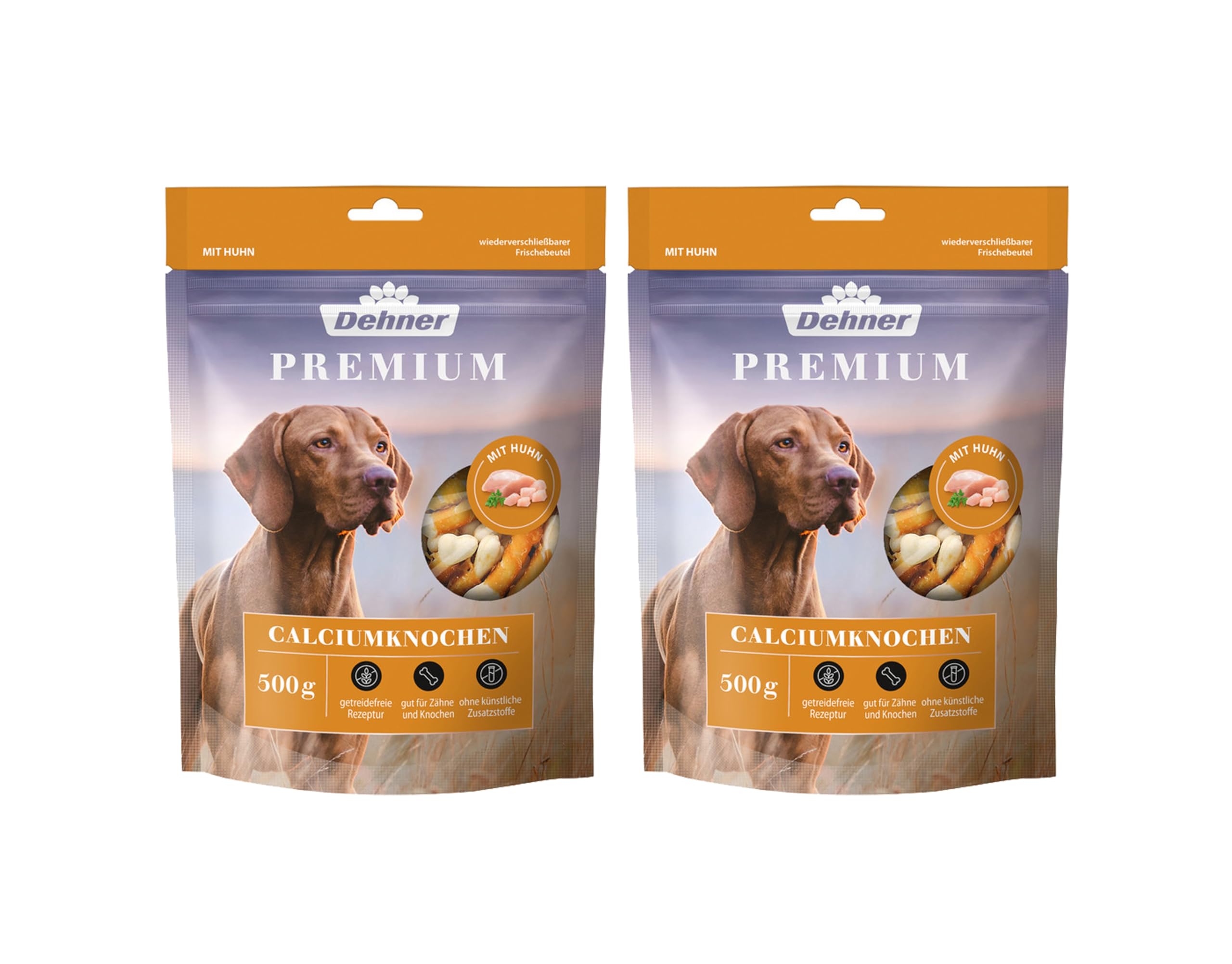 dehner-premium-calciumknochen-huhn-500-g-getreidefrei image 5